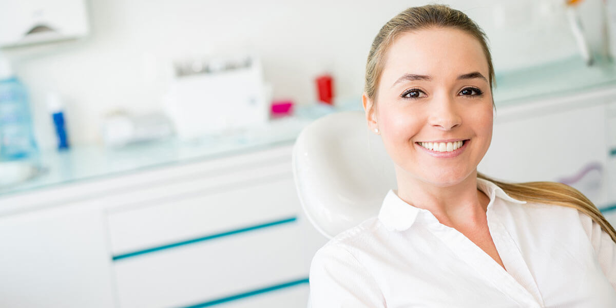 Smiling Patient after dermal fillers